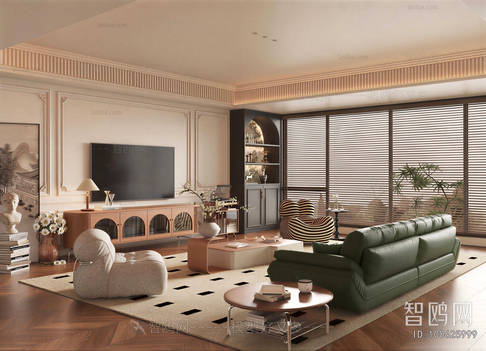 French Style A Living Room