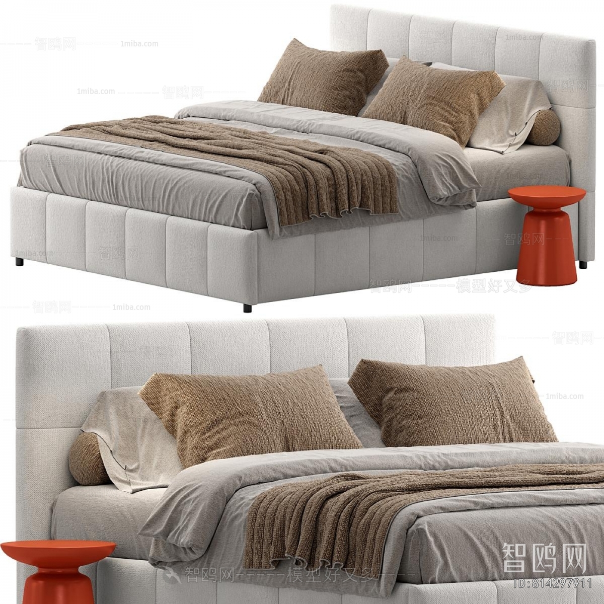 Modern Double Bed