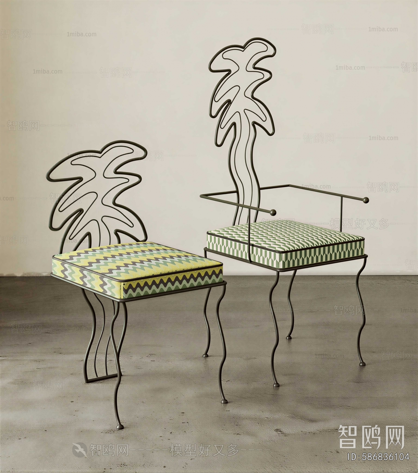 Nordic Style Single Chair