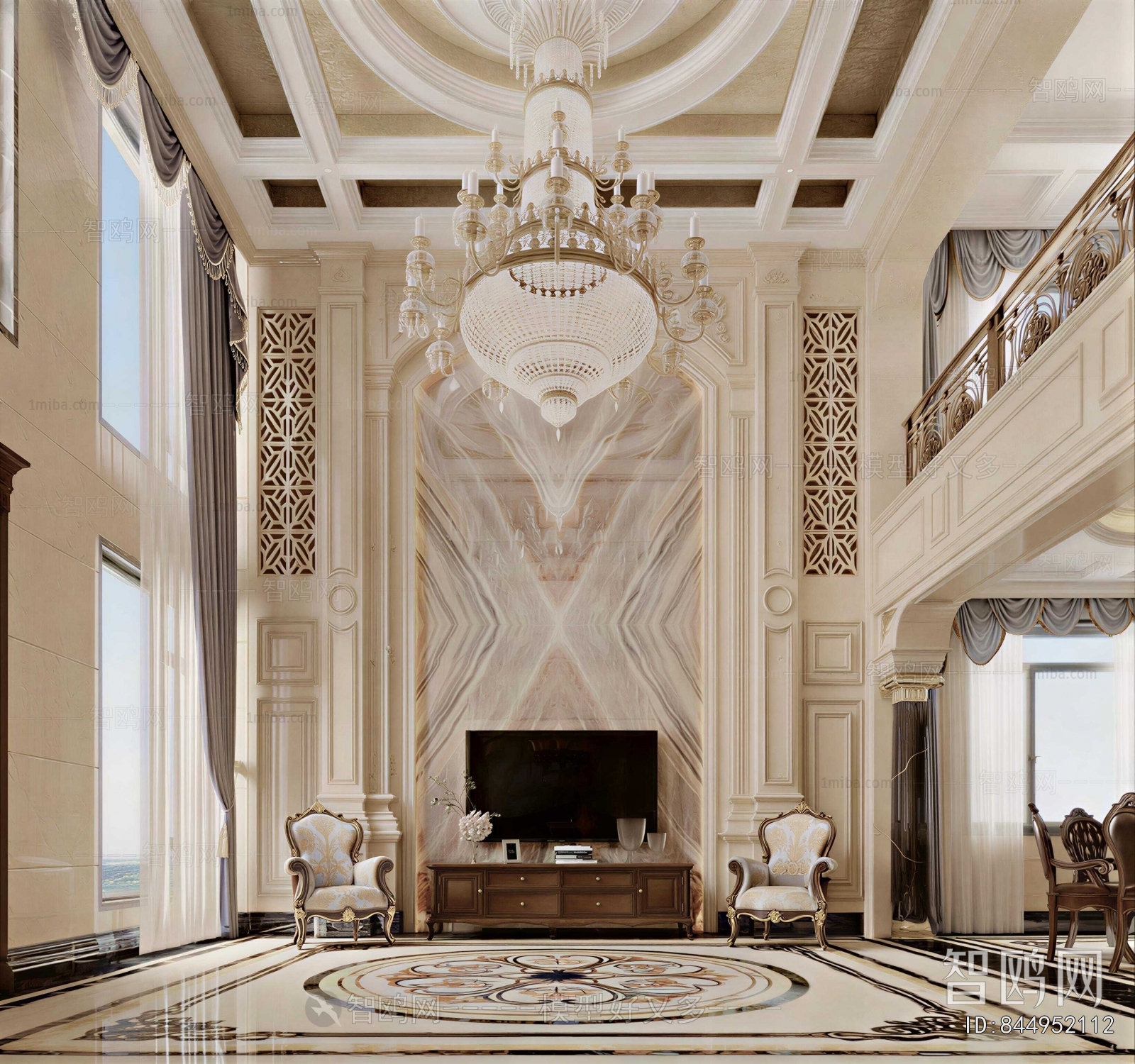 American Style A Living Room