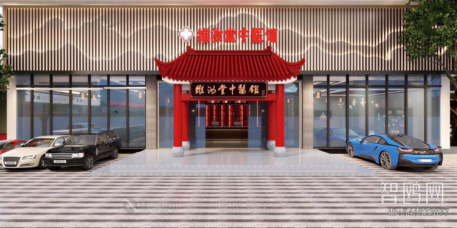 New Chinese Style Facade Element