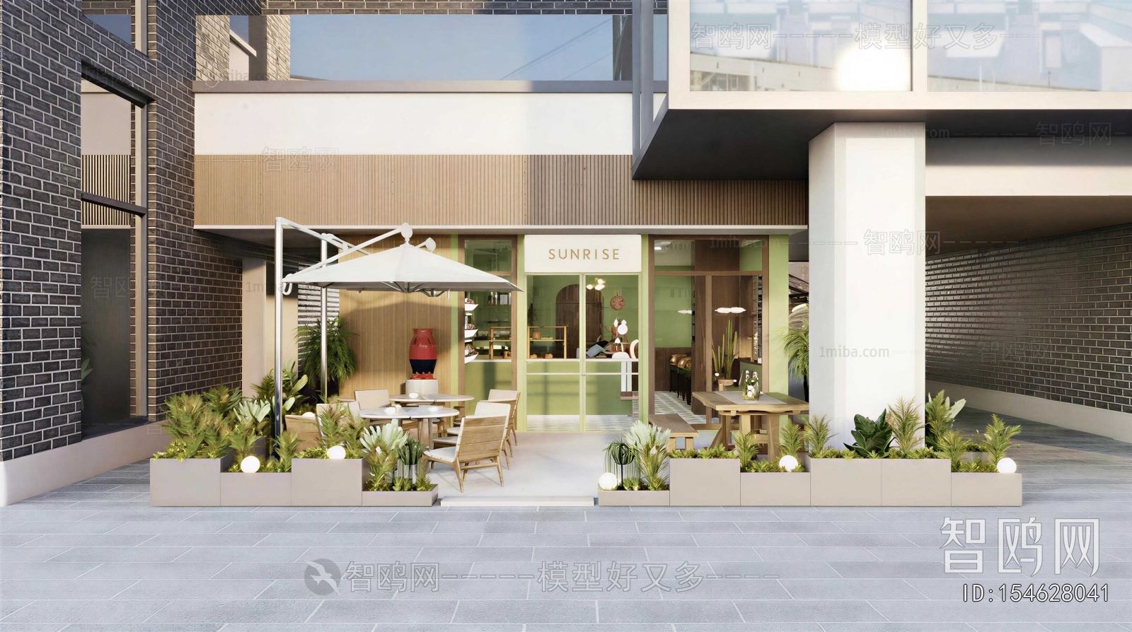 Modern Facade Element