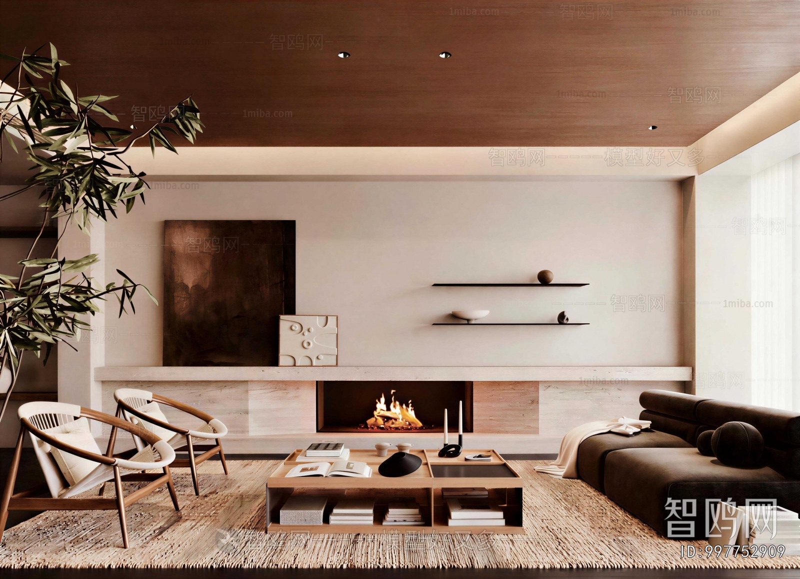 Japanese Style A Living Room