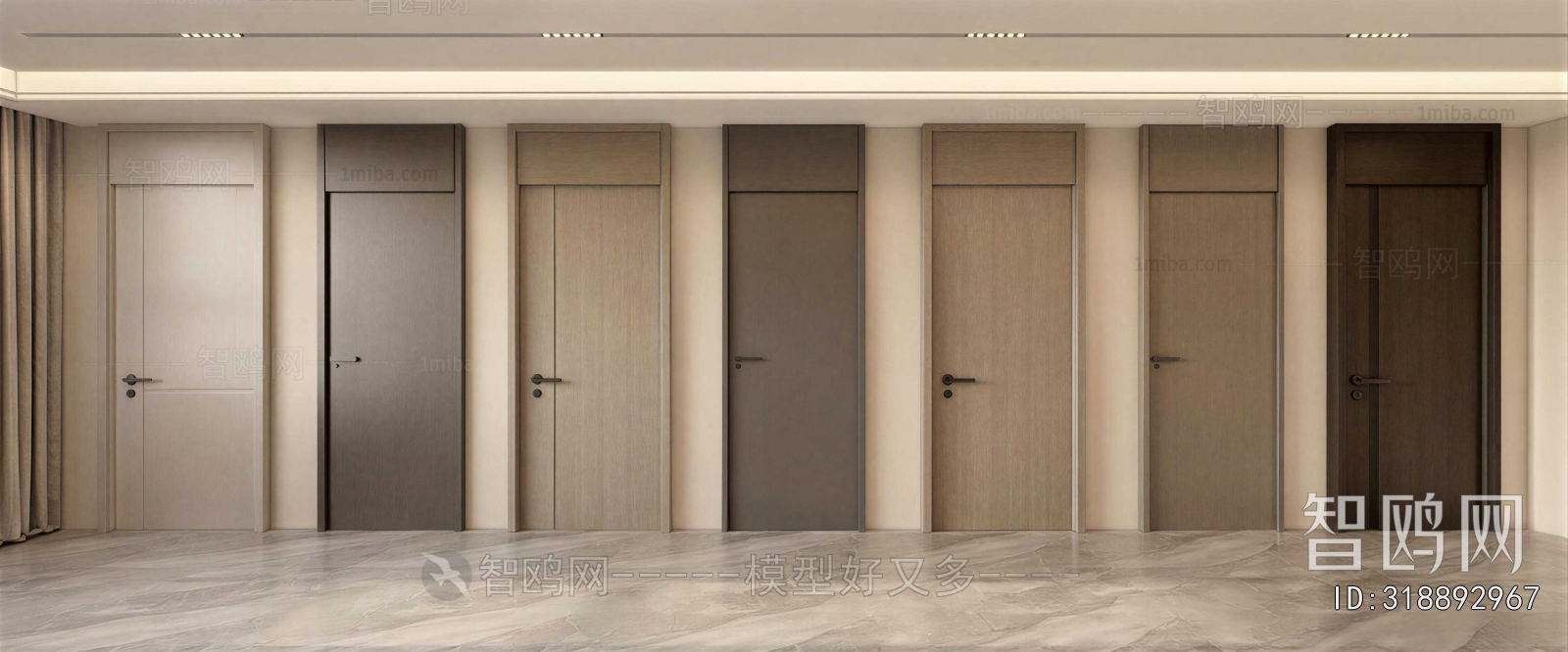 Modern Single Door