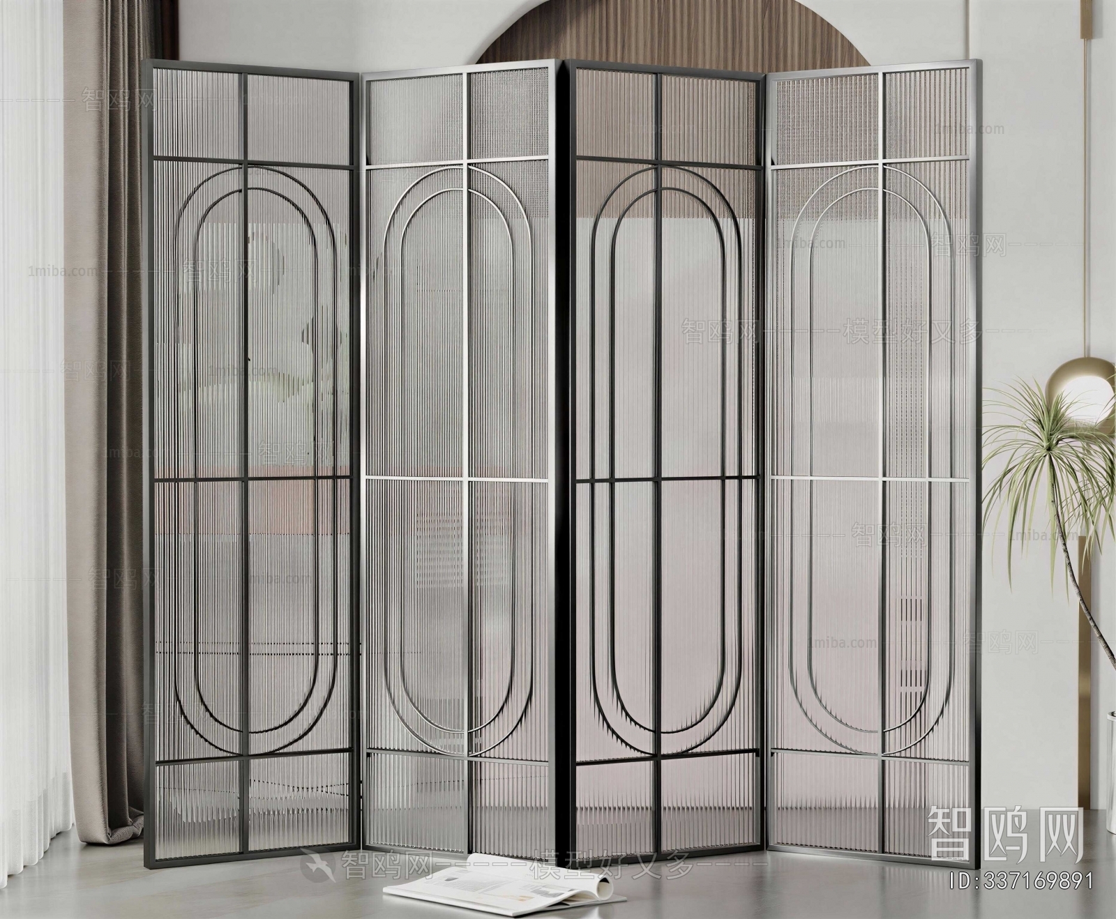 Modern Glass Screen Partition