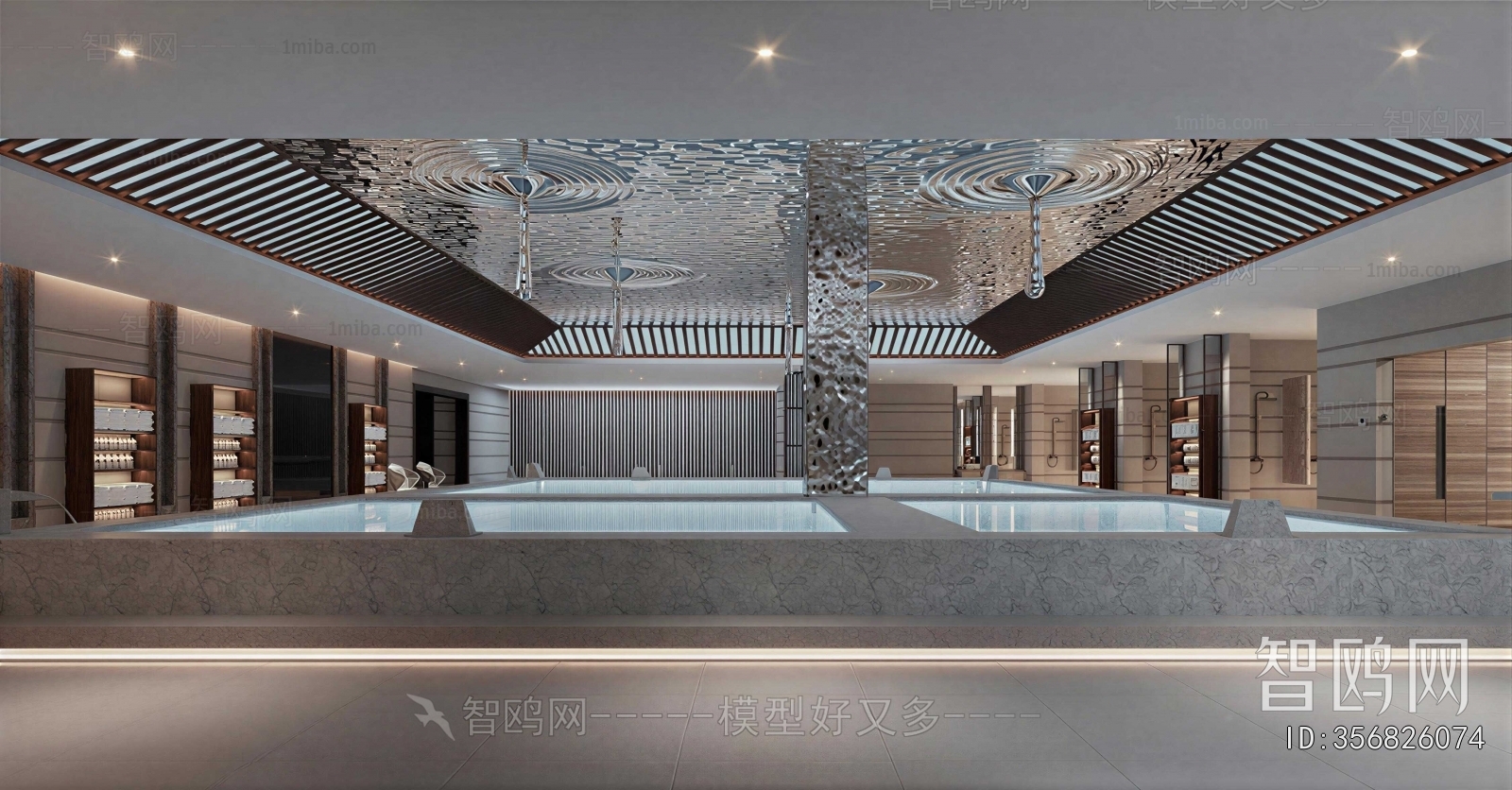 New Chinese Style Natatorium