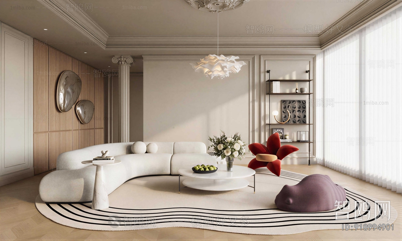 French Style A Living Room