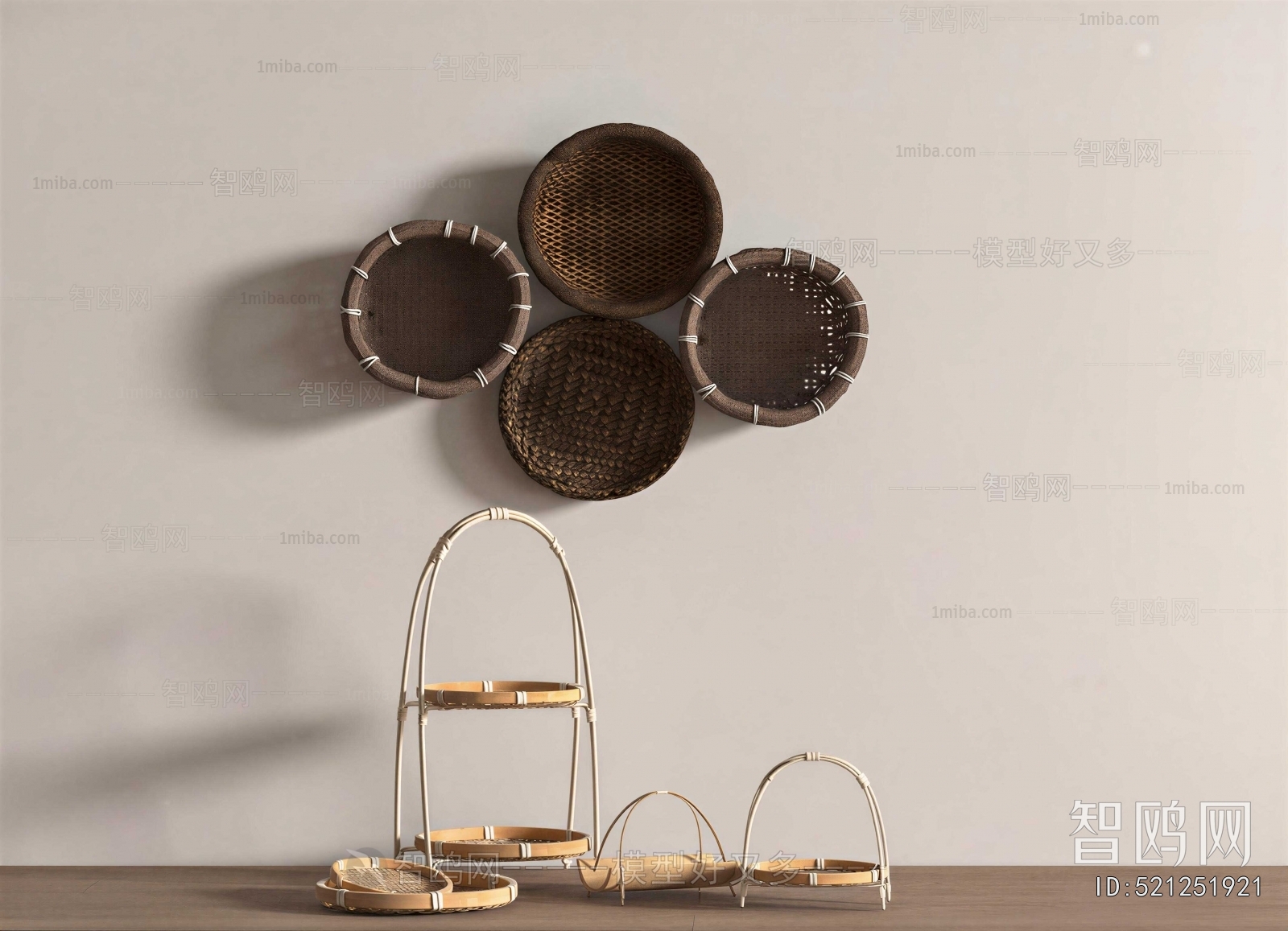 Wabi-sabi Style Wall Decoration