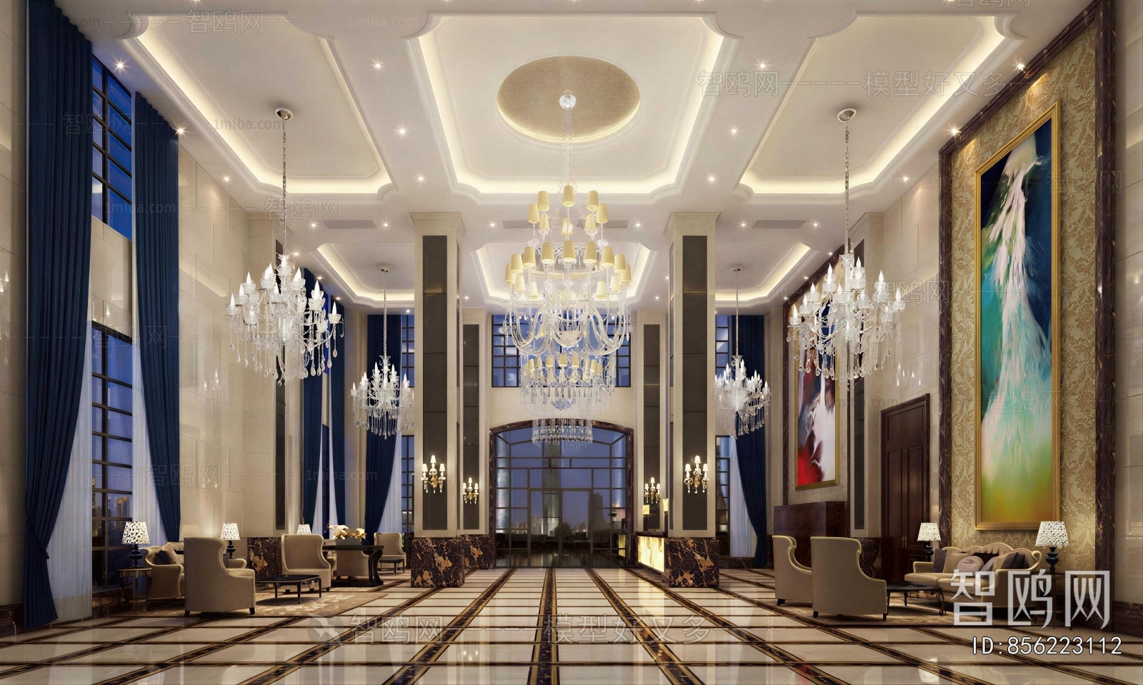 European Style Lobby Hall