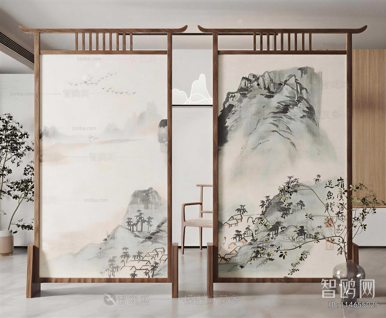 New Chinese Style Partition
