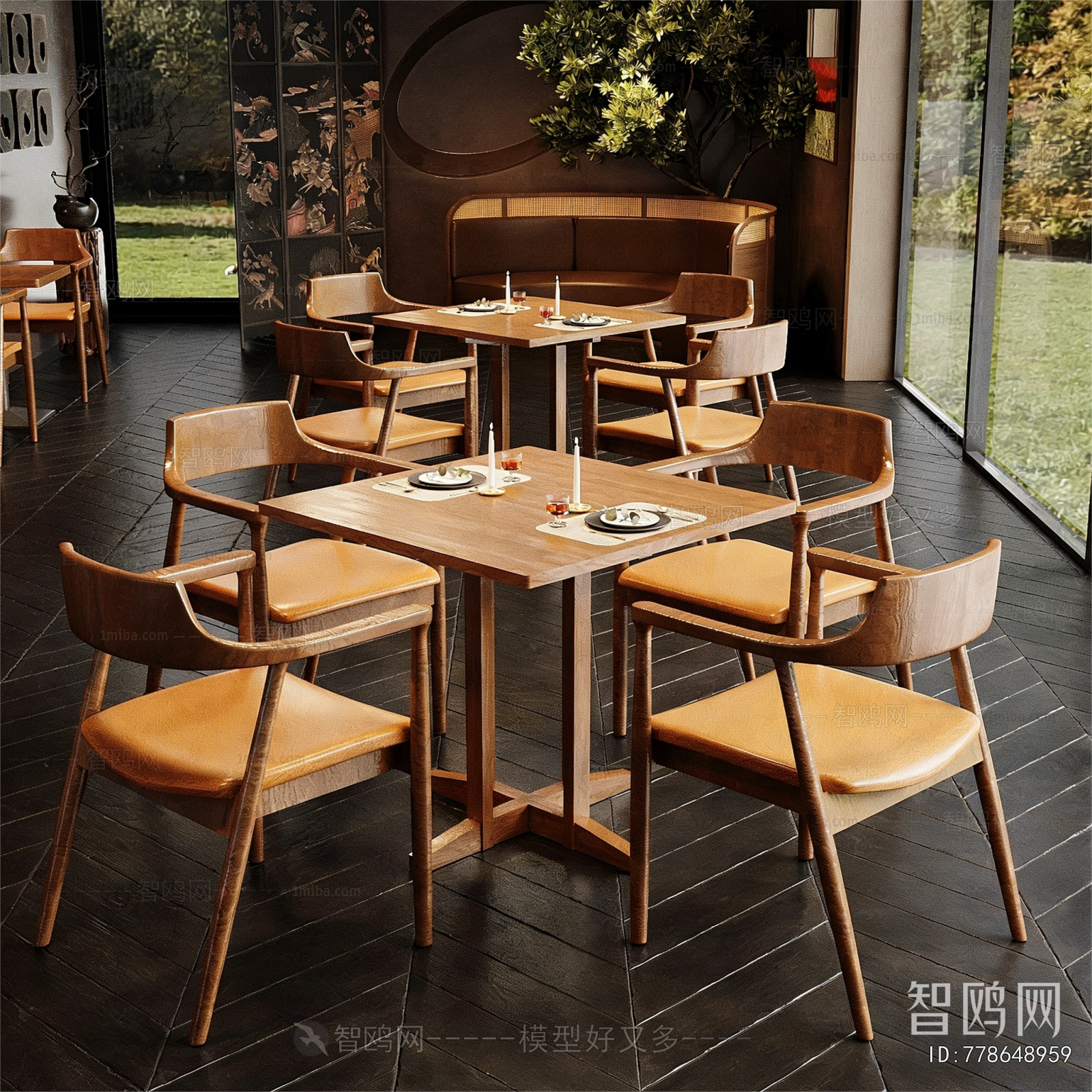 New Chinese Style Dining Table And Chairs