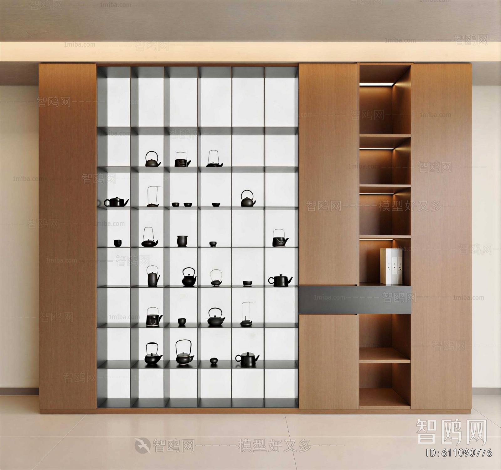 New Chinese Style Decorative Cabinet