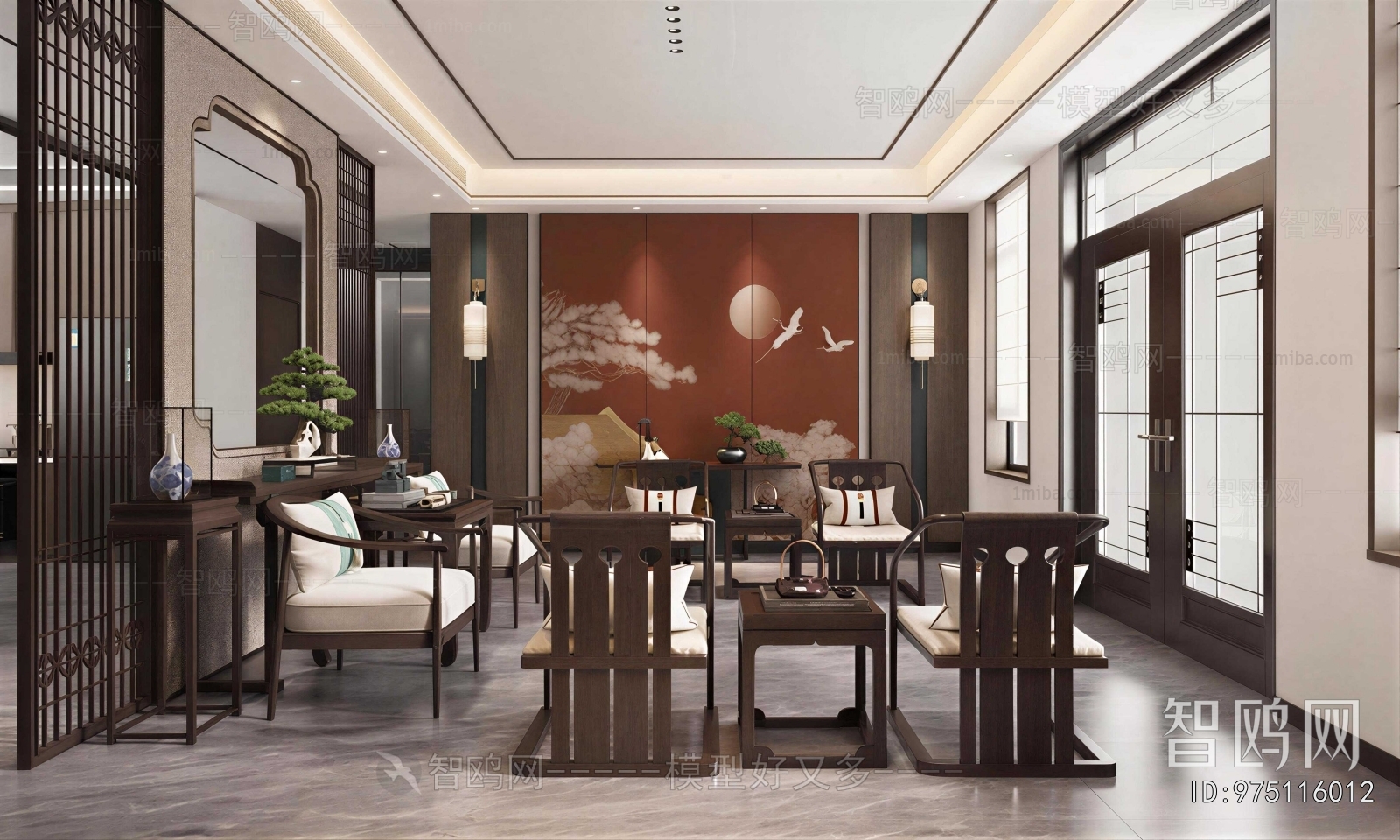 Chinese Style A Living Room