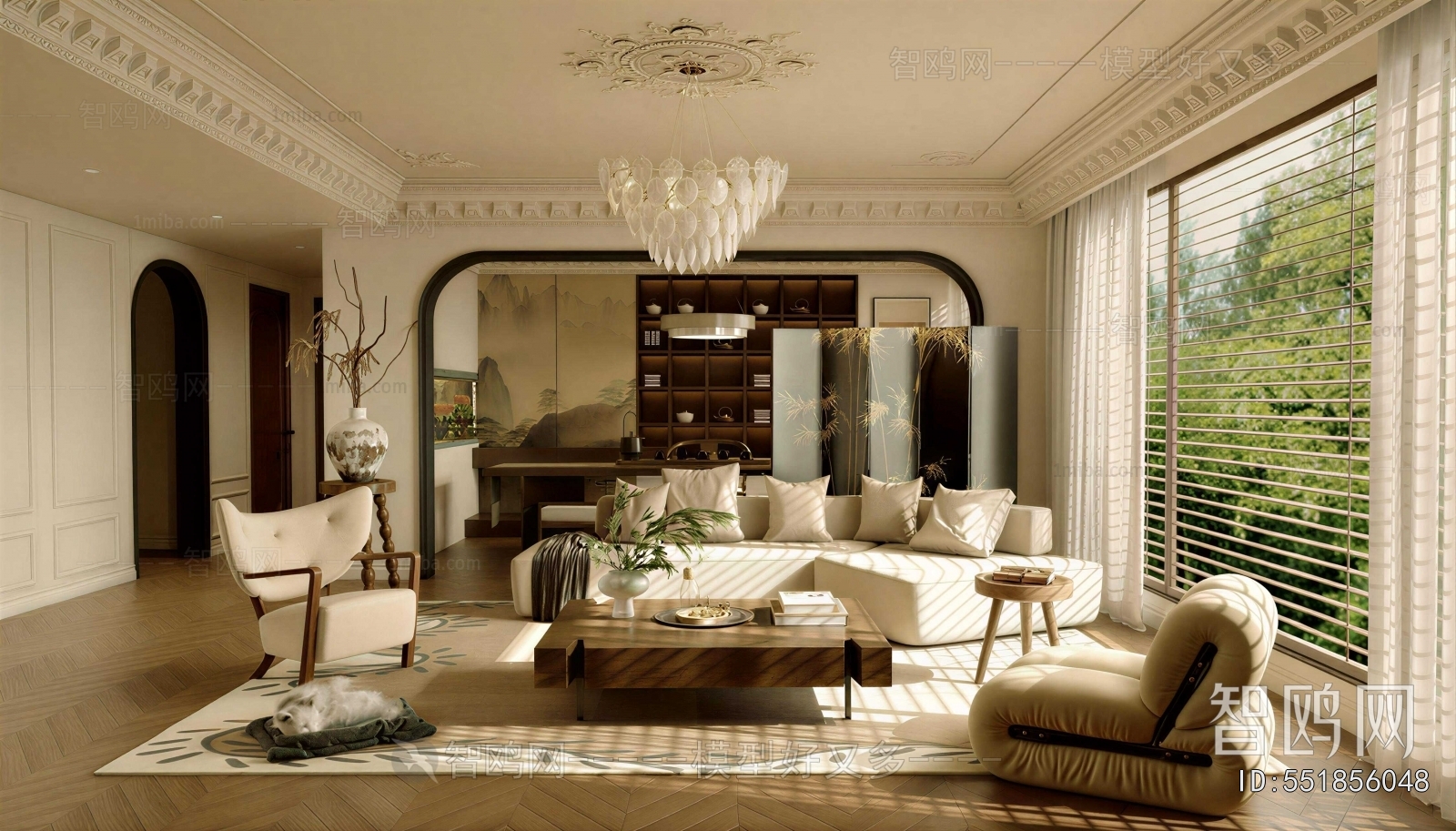 French Style A Living Room