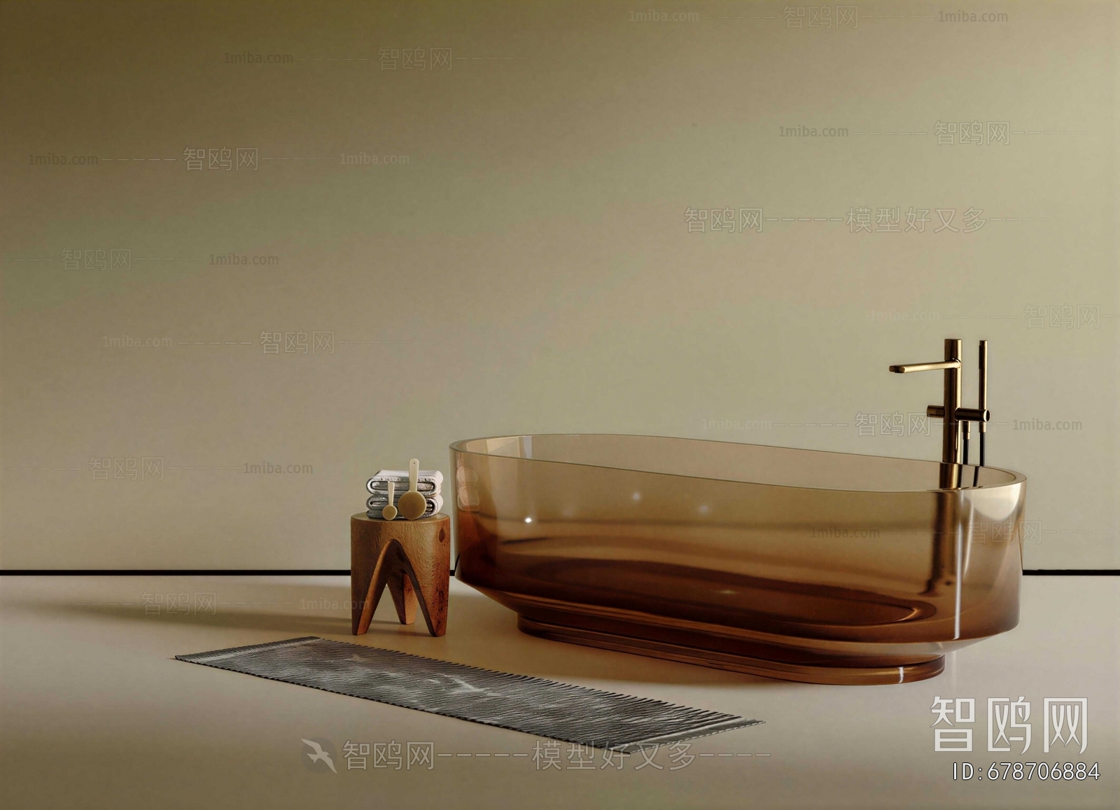 Modern Bathtub