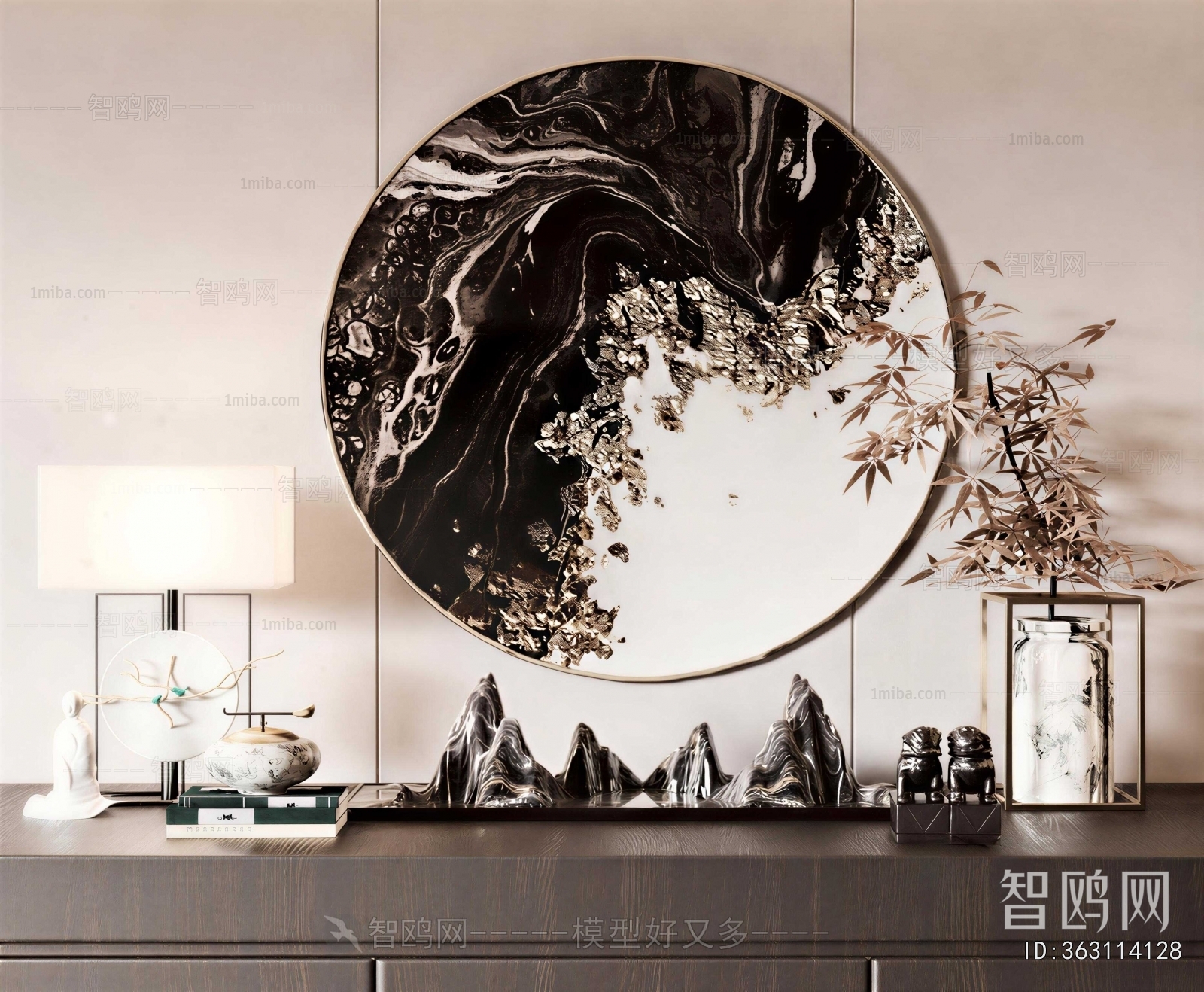 New Chinese Style Decorative Set