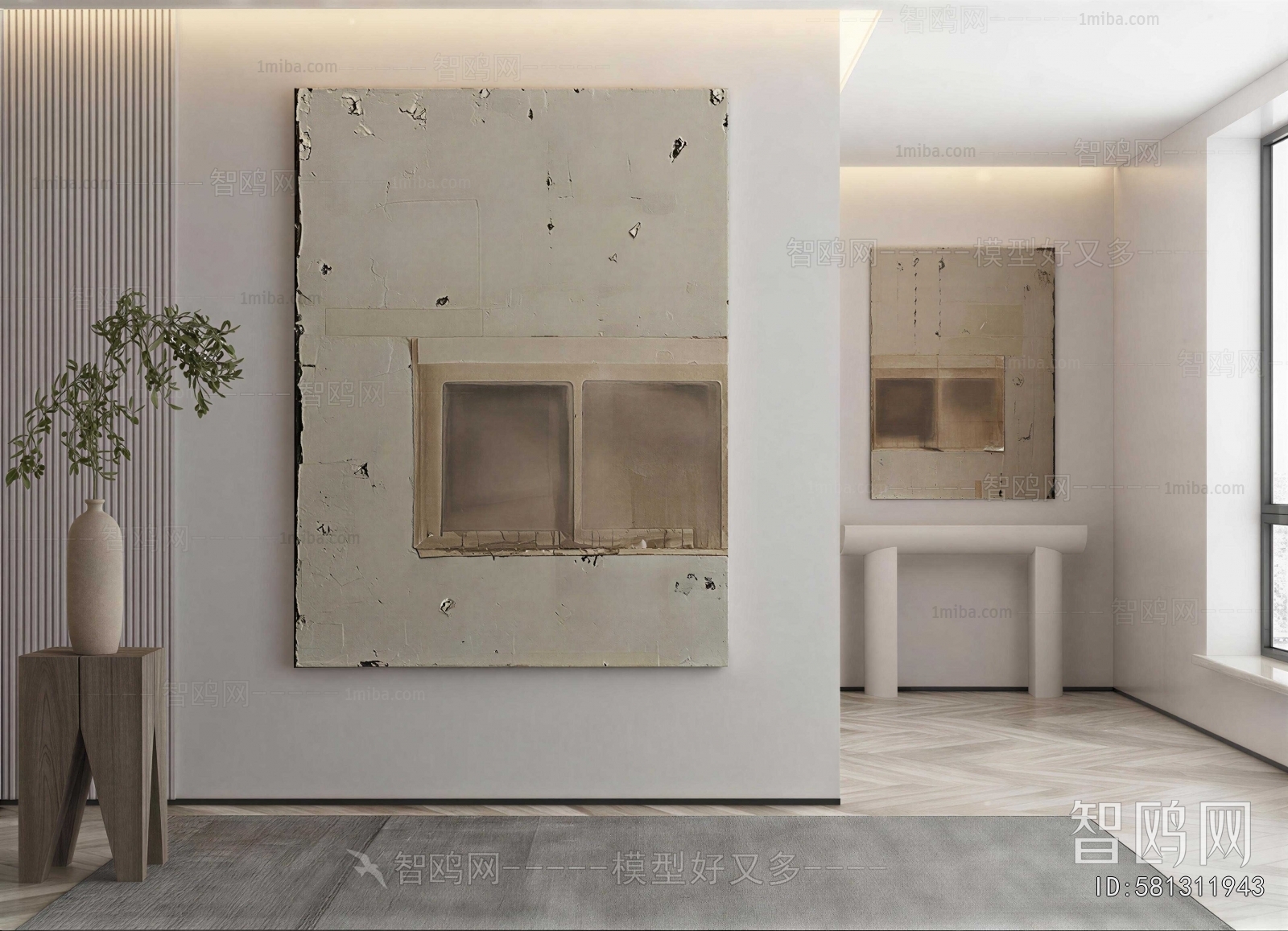 Wabi-sabi Style Painting