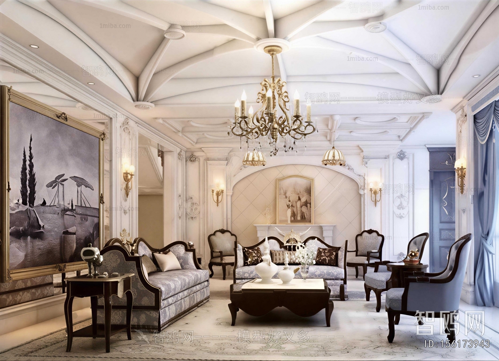 European Style A Living Room