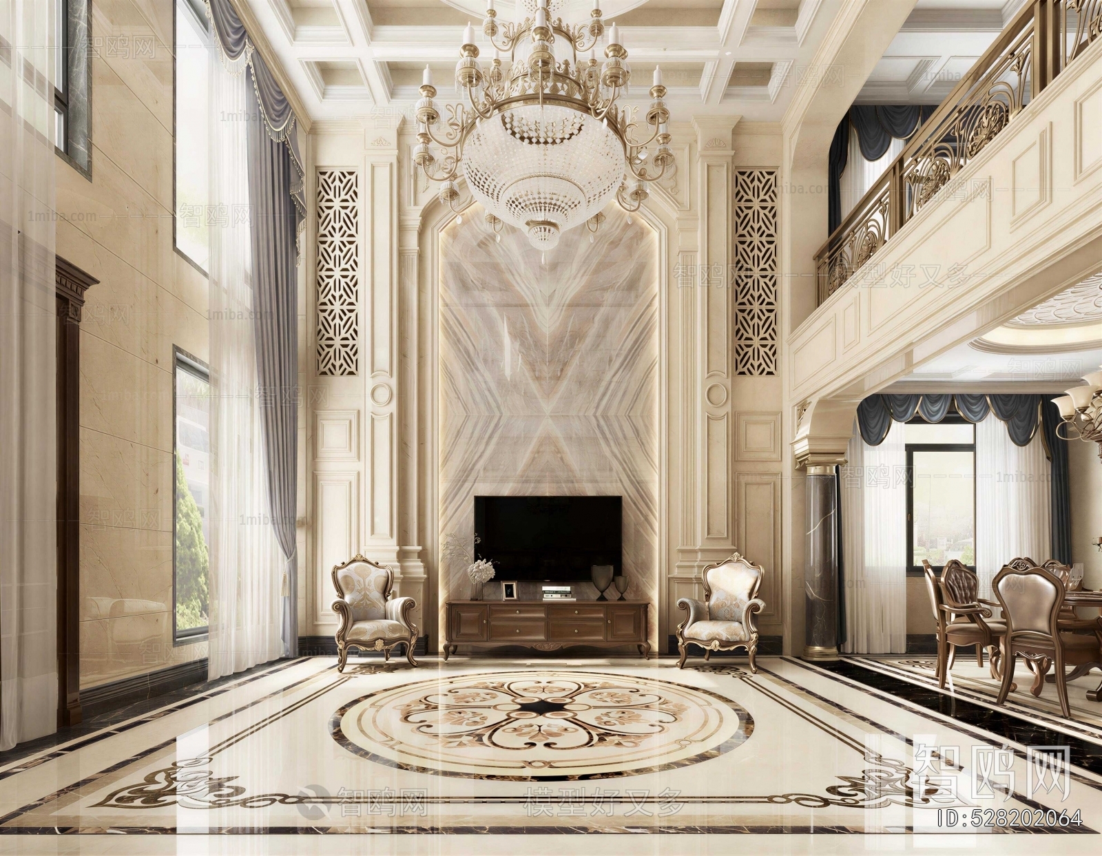 European Style A Living Room