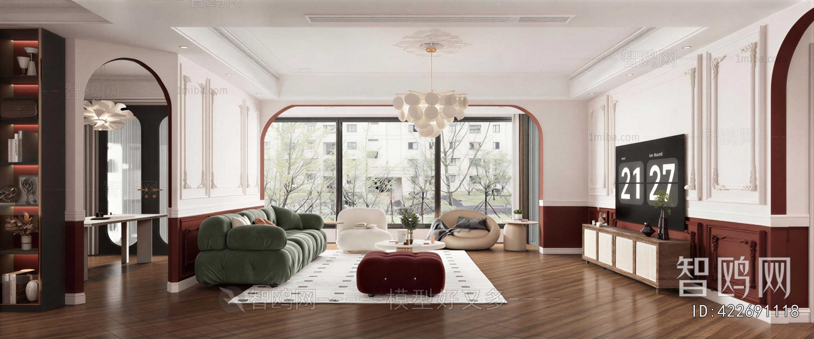 French Style A Living Room