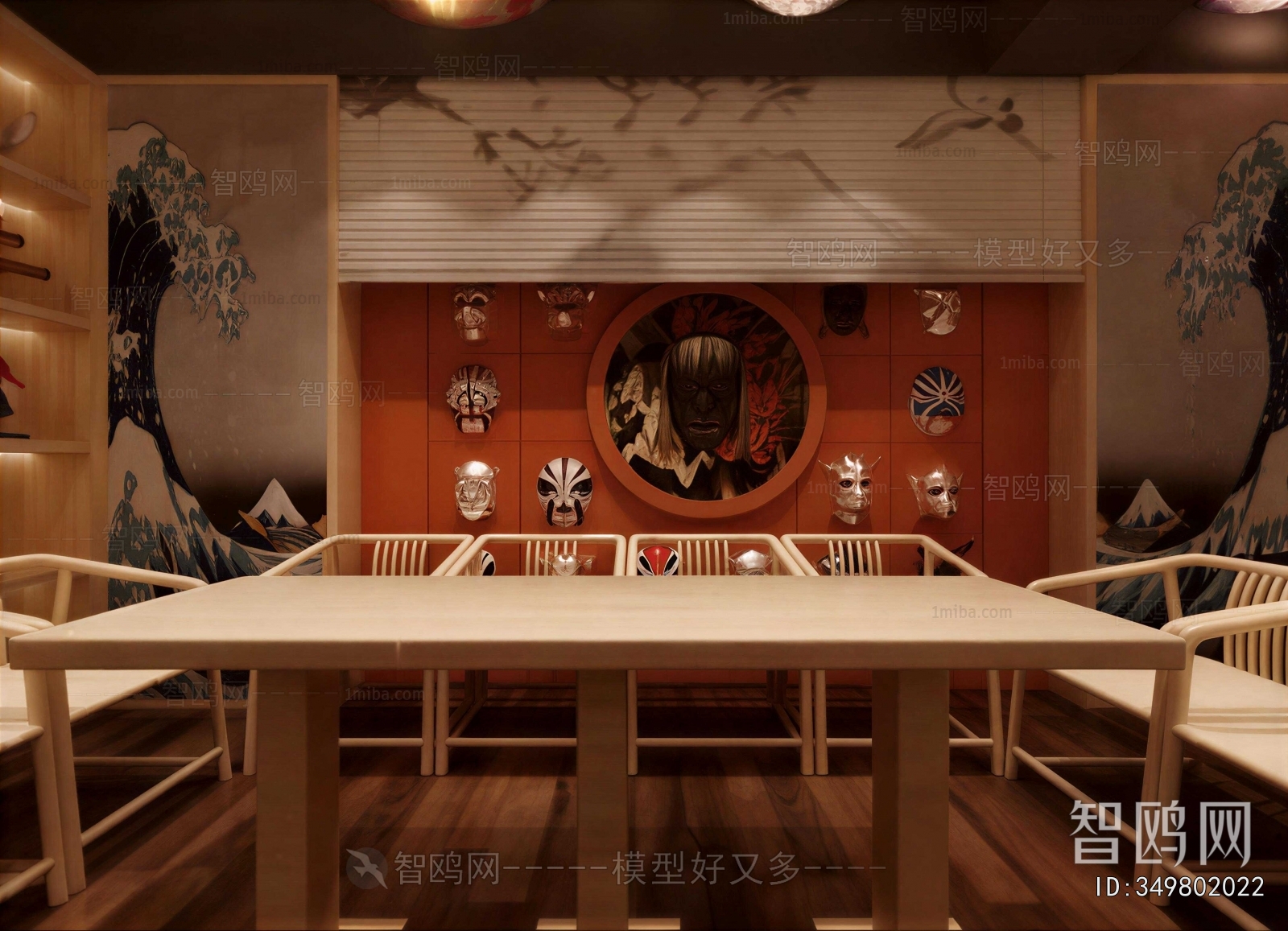 Japanese Style Restaurant Box