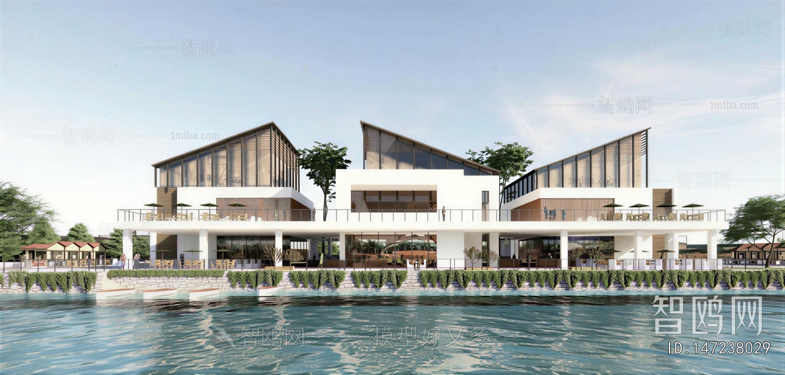 Modern Appearance Of Commercial Building