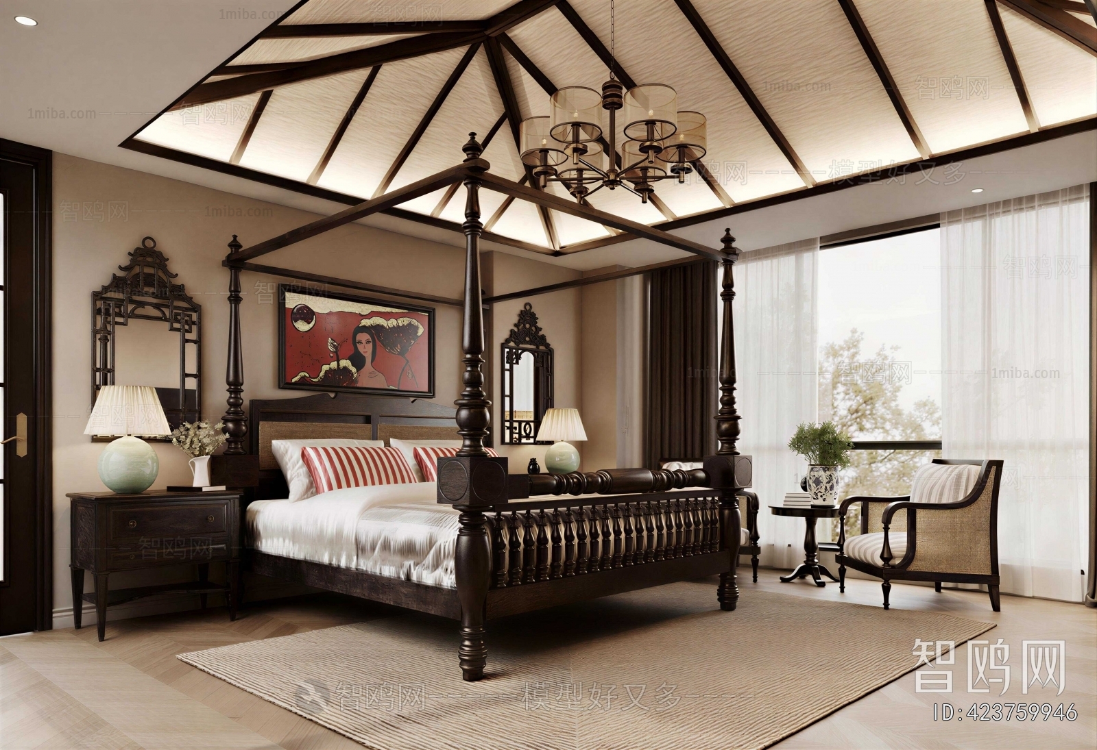 American Style Bedroom