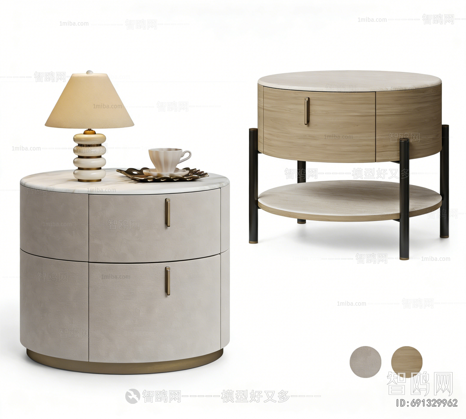 Modern Bedside Cupboard