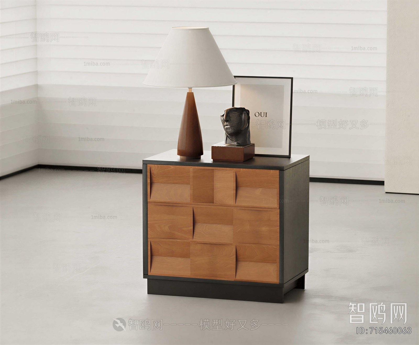 Modern Bedside Cupboard