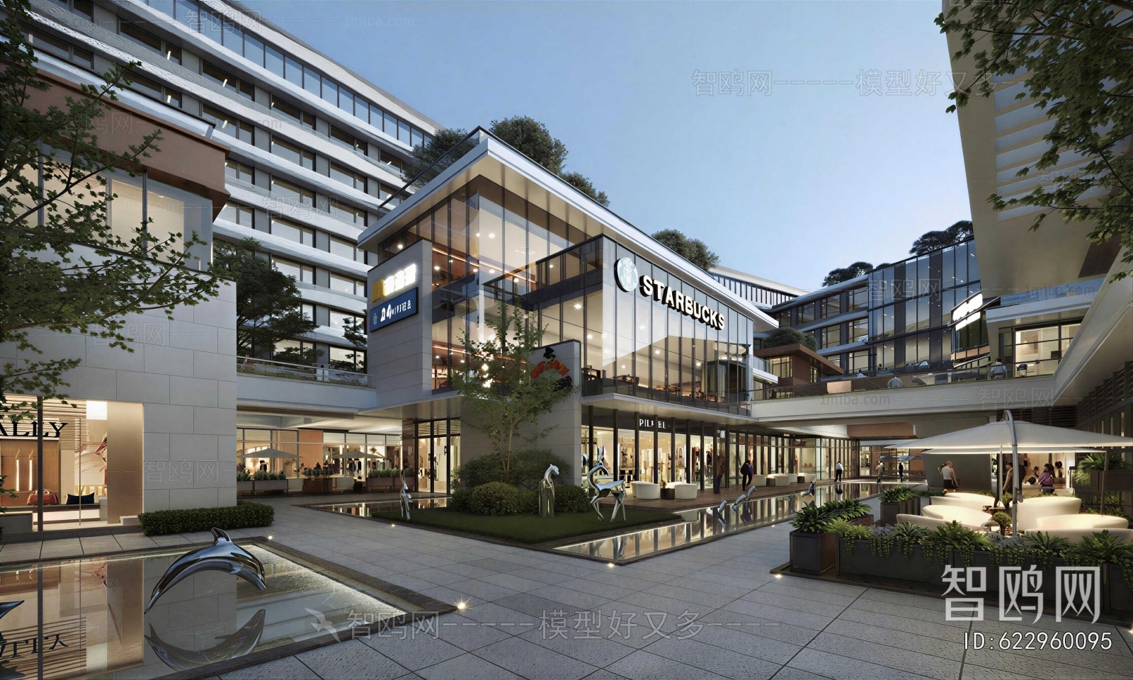 Modern Appearance Of Commercial Building