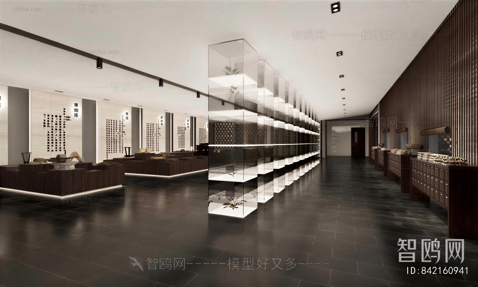 New Chinese Style Exhibition Hall