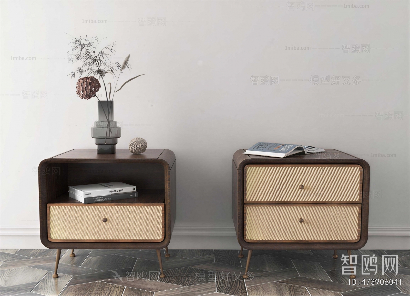 Modern Bedside Cupboard