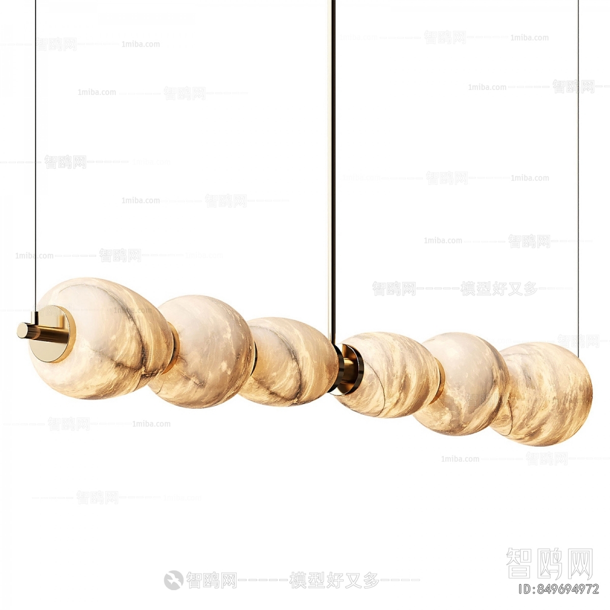 Modern Long Chandelier