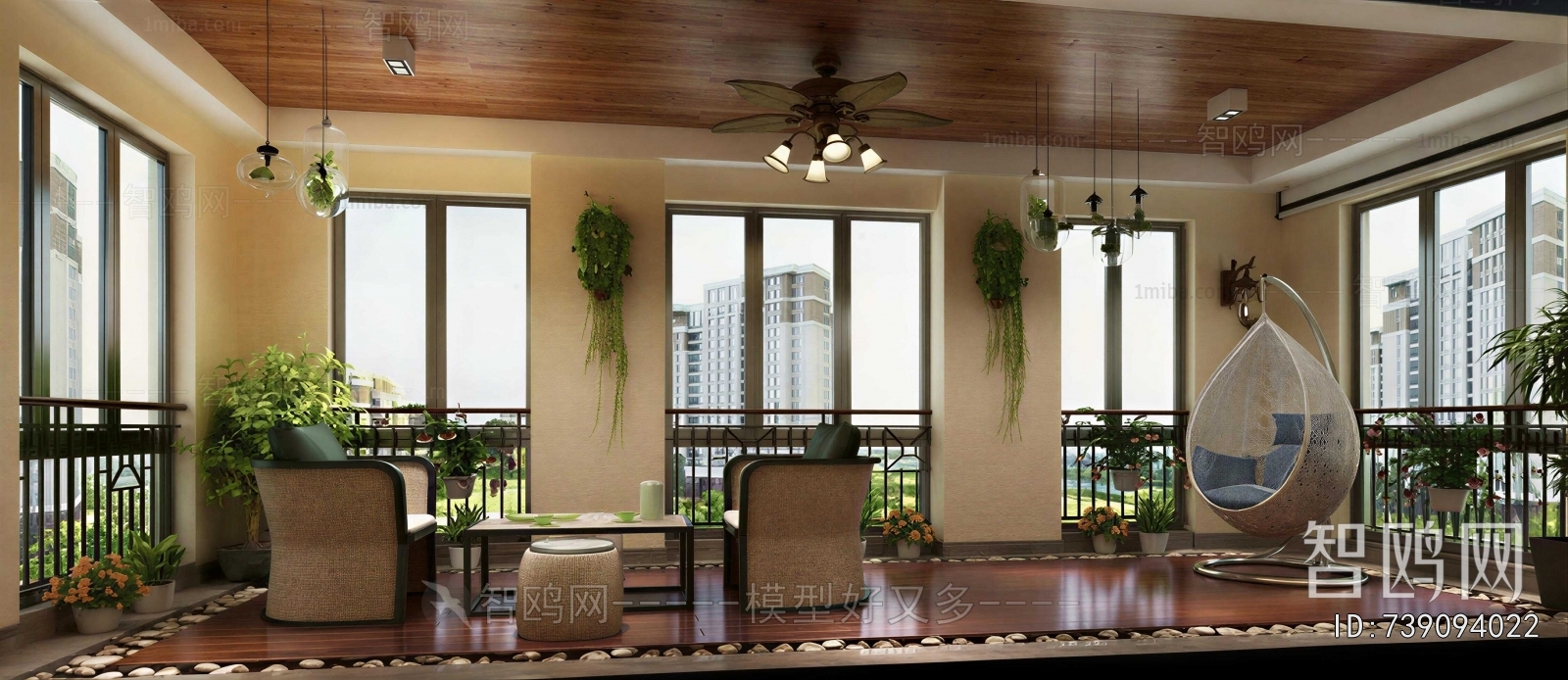 Modern Leisure Balcony