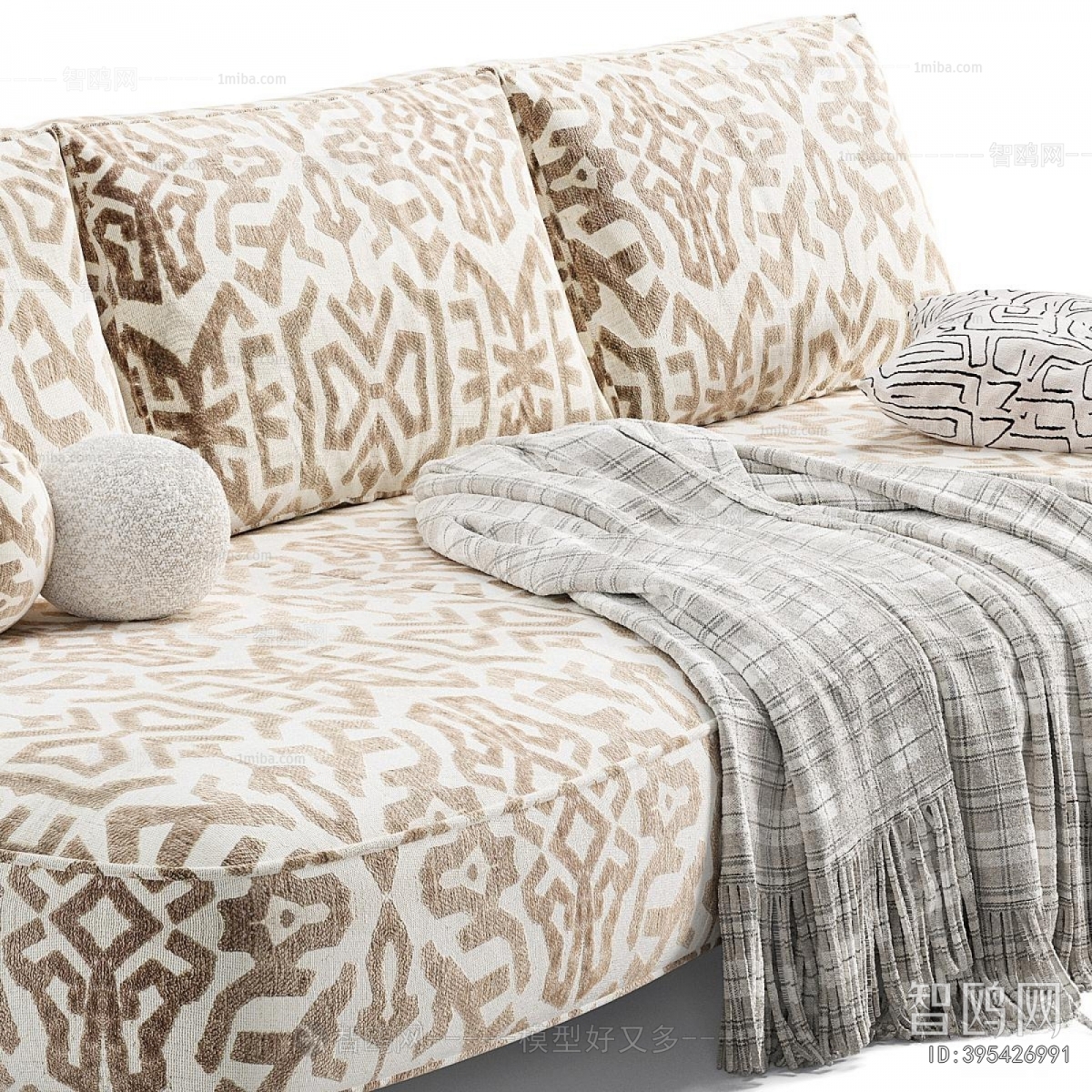Modern Three-seat Sofa