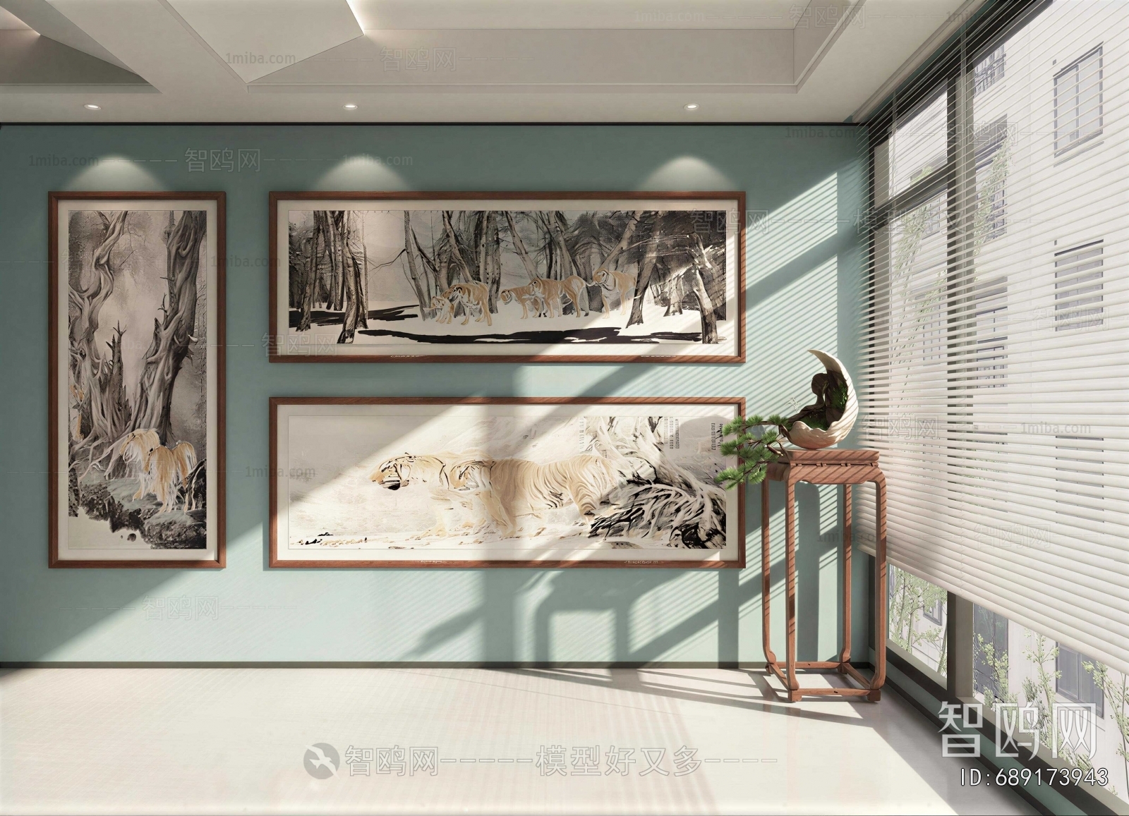 New Chinese Style Painting
