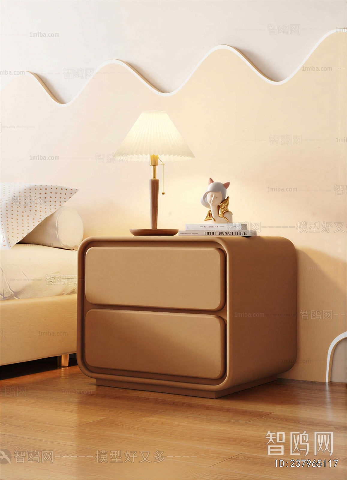Modern Bedside Cupboard