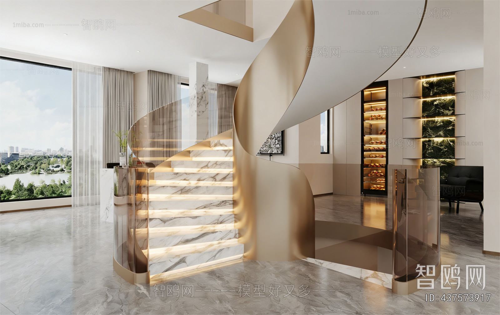 Modern Stairwell