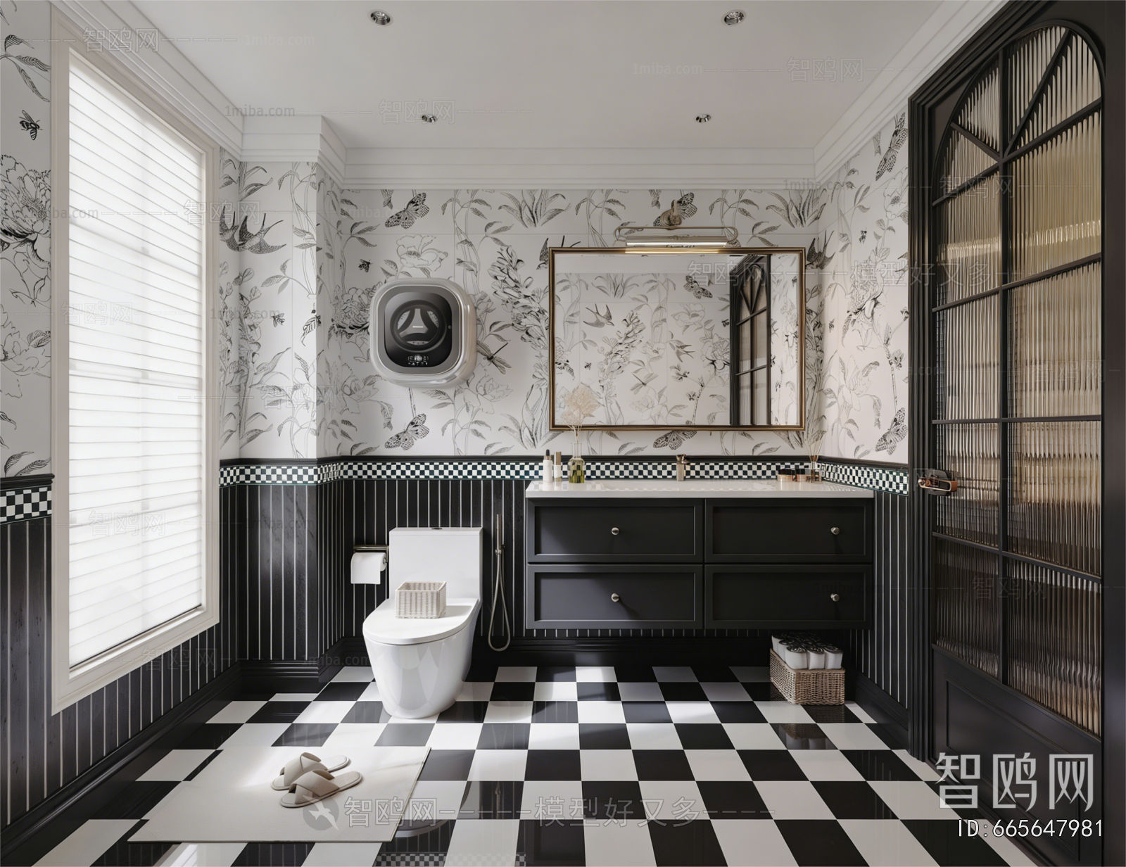 French Style TOILET