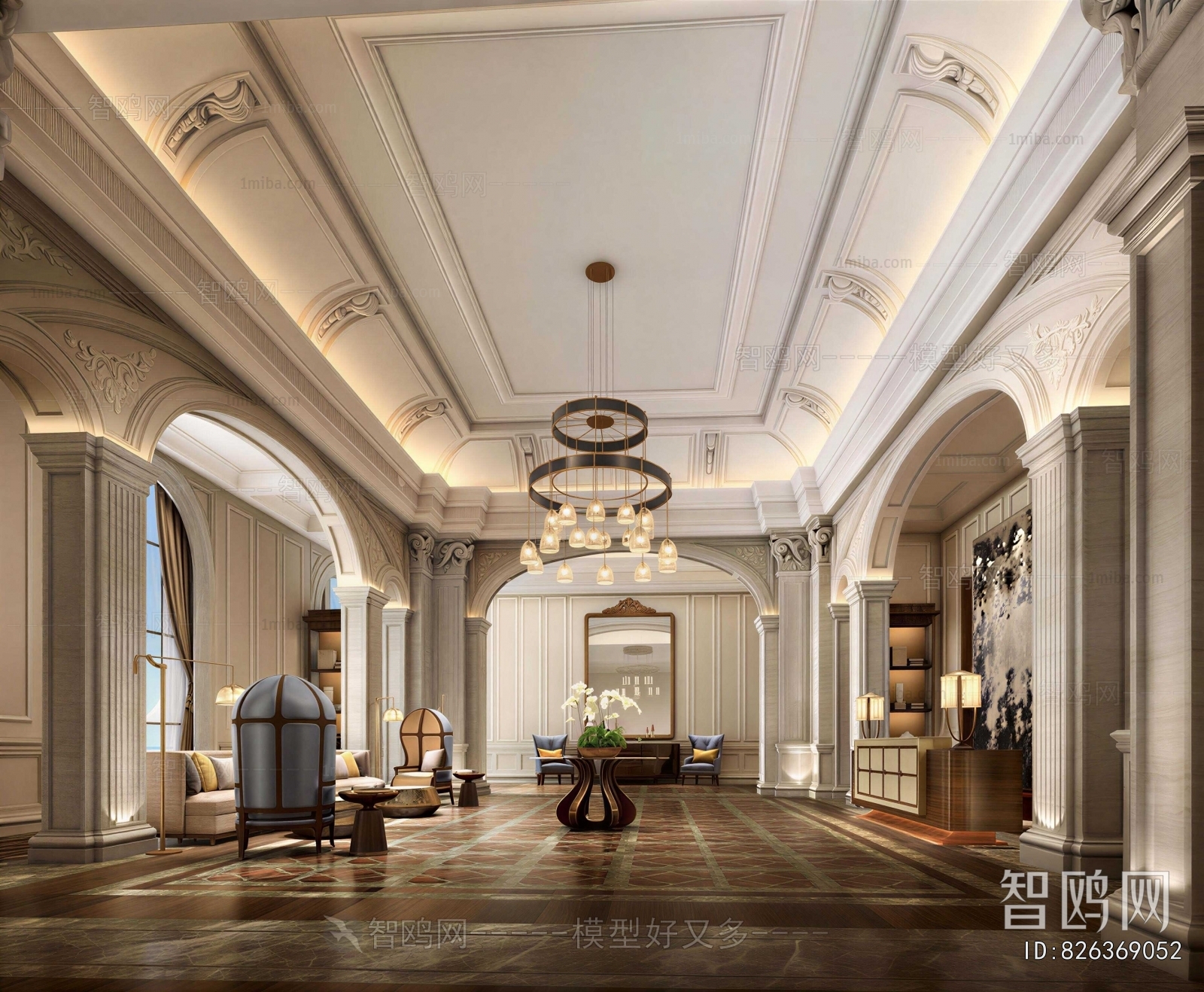 European Style Lobby Hall