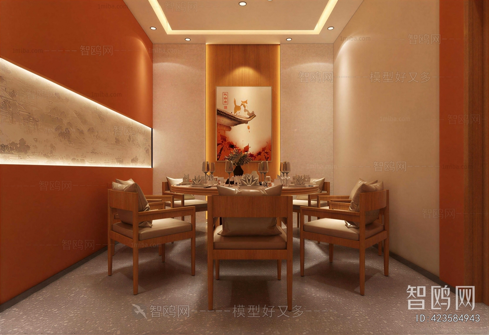 New Chinese Style Restaurant Box