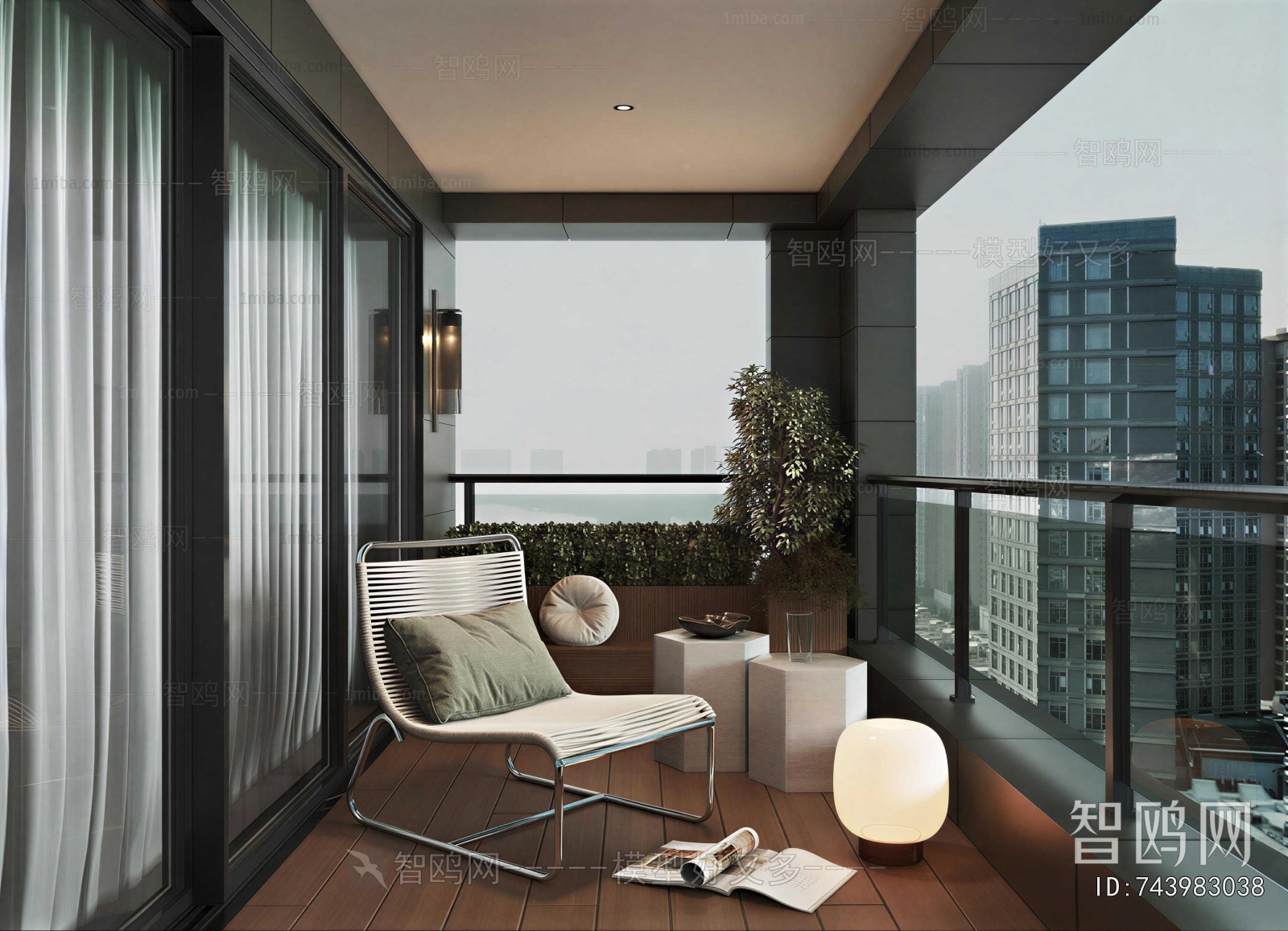 Modern Leisure Balcony