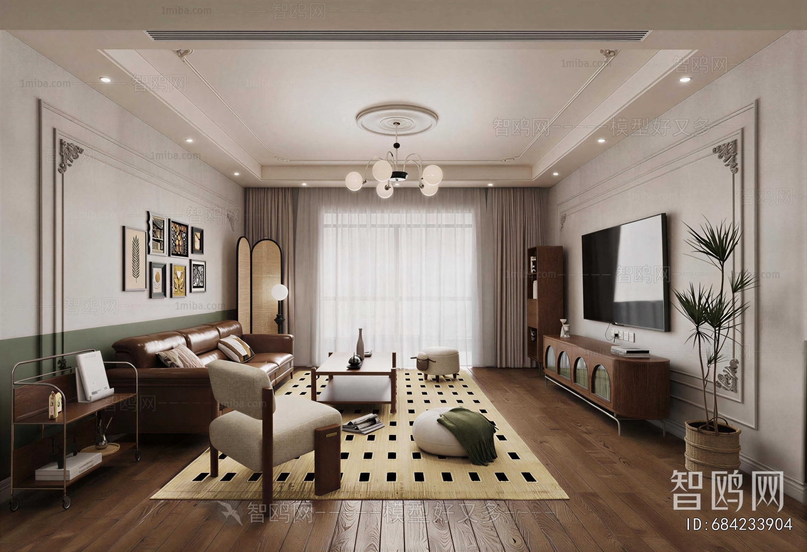 French Style A Living Room