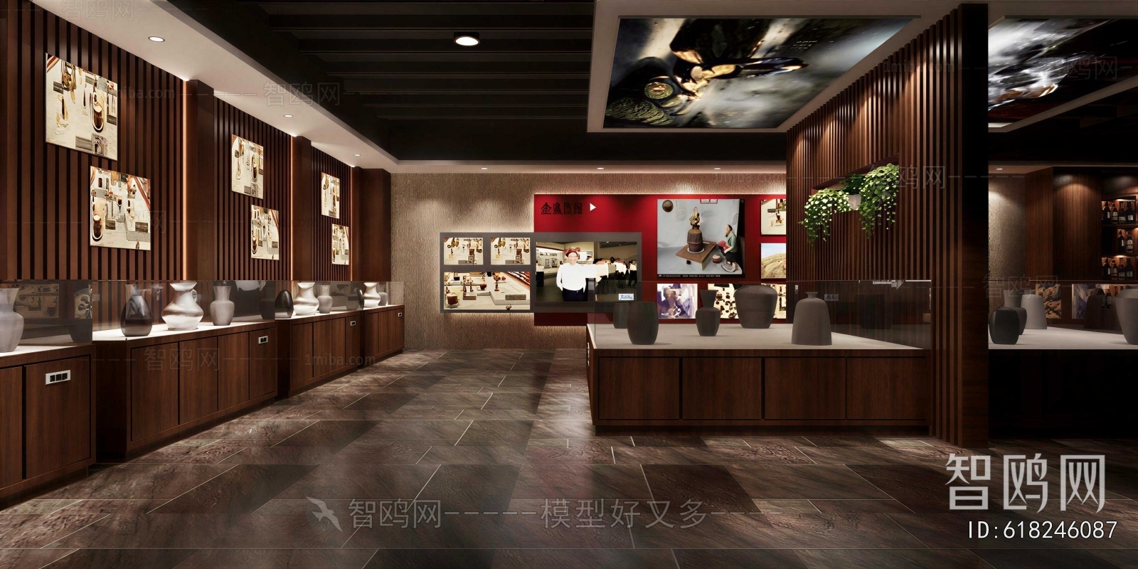 New Chinese Style Exhibition Hall