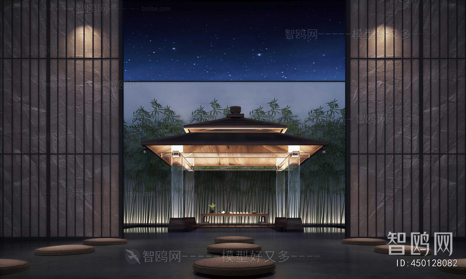New Chinese Style Courtyard/landscape