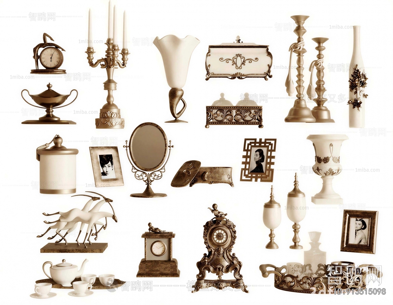 American Style Decorative Set