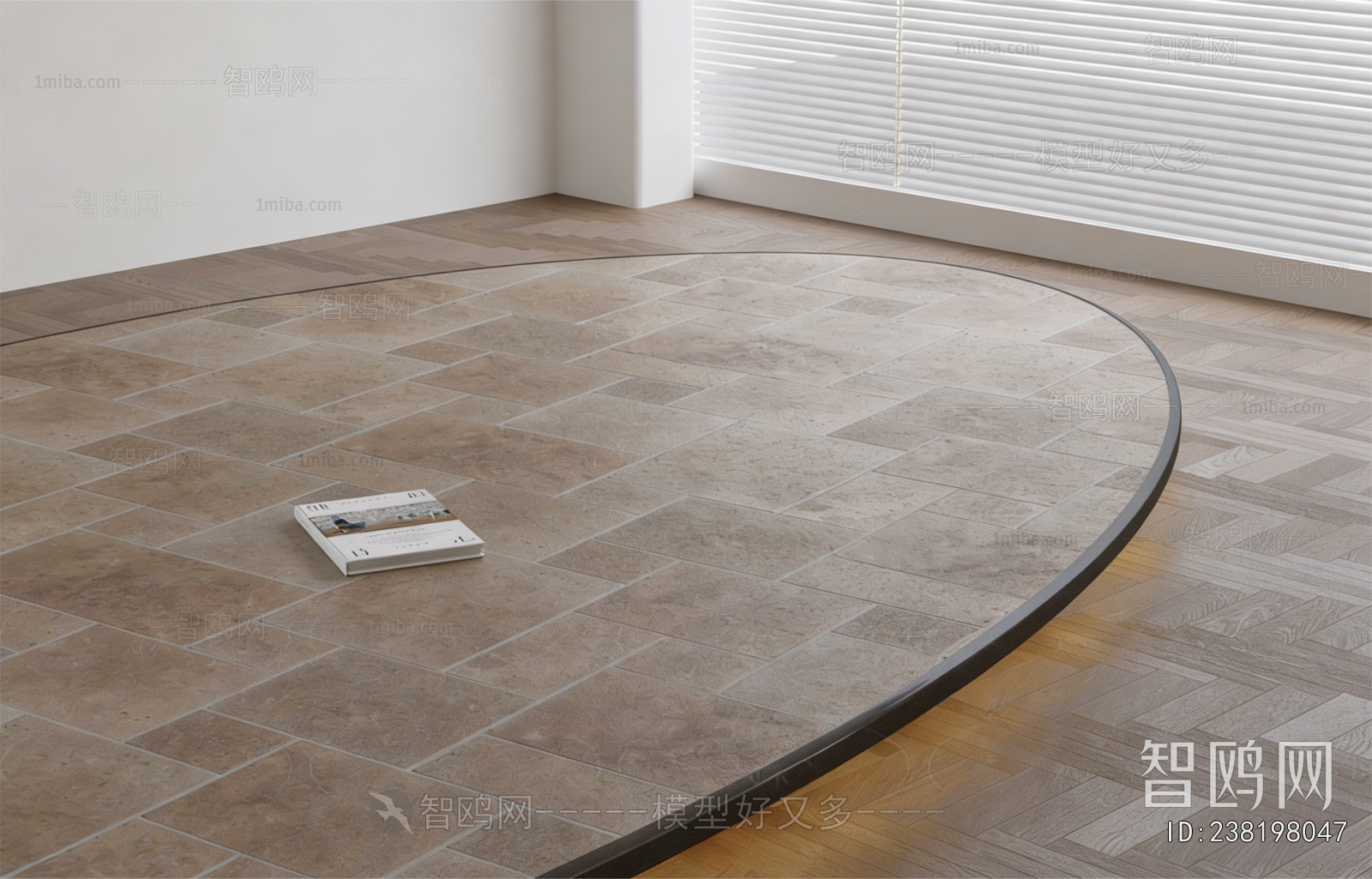 Wabi-sabi Style Floor Tile