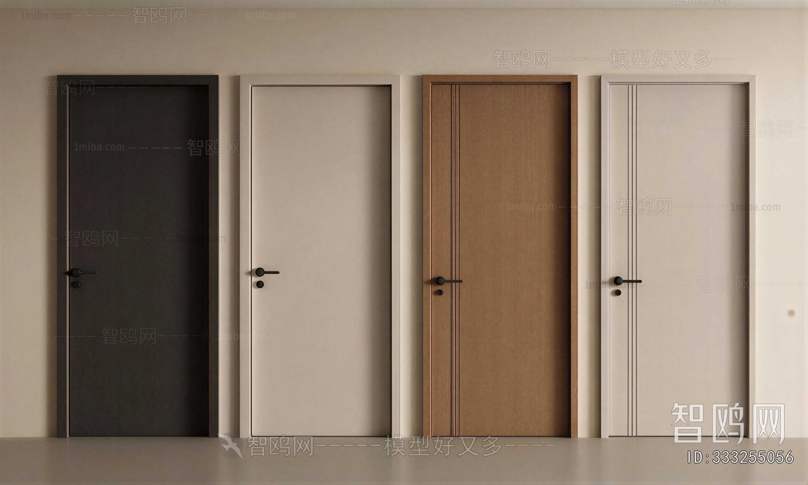 Modern Single Door