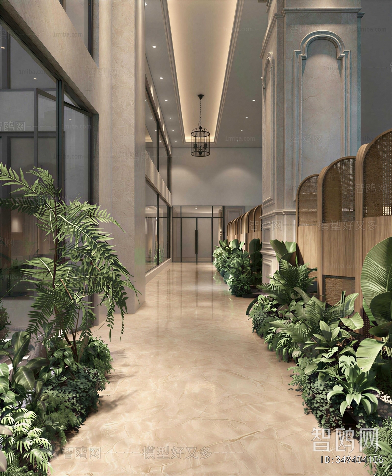 New Classical Style Corridor