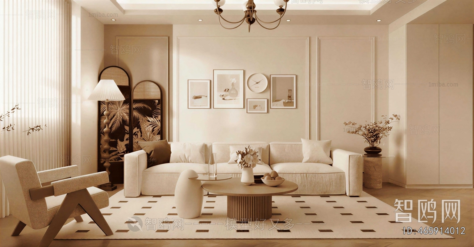 French Style A Living Room